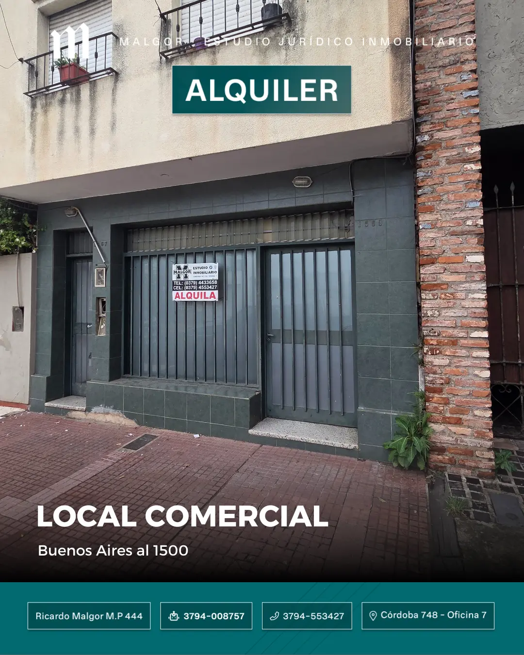 Foto de Buenos Aires al 1500 - Local Comercial en Alquiler